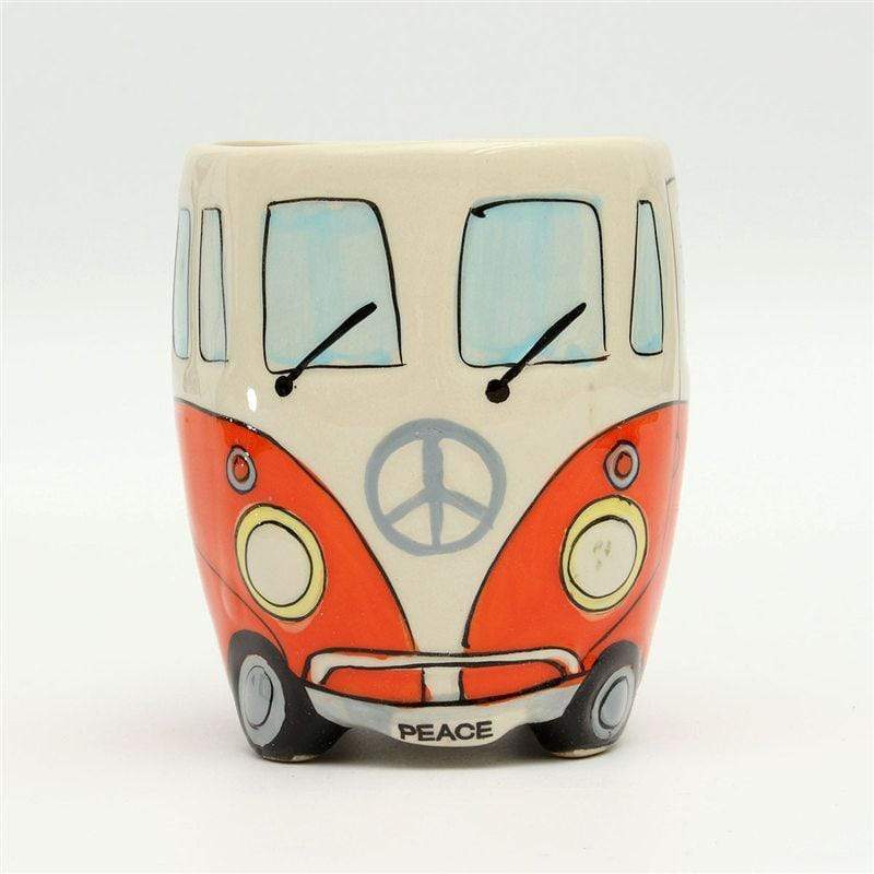 BowLift | GroovyCup Camperbus Mug – Retro Ceramic Coffee Mug 330ml