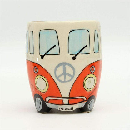 GroovyCup Campervan Mug – Retro Ceramic Coffee Mug 330 ml