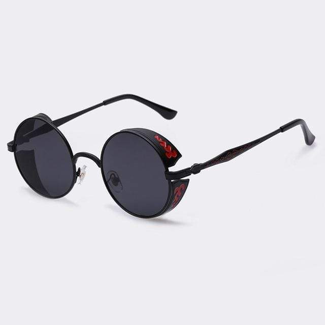 Steampunk Vintage round sunglasses, limited edition