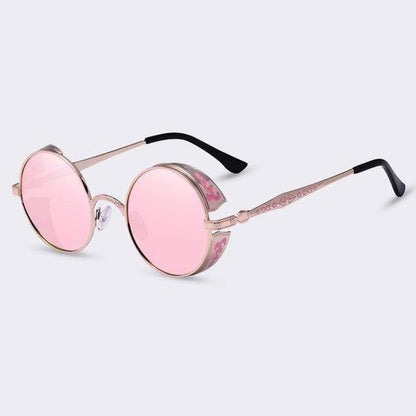 Steampunk Vintage round sunglasses, limited edition