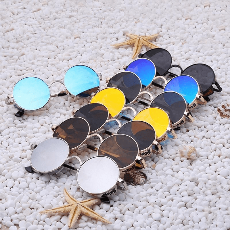 BowLift | Steampunk Vintage Round Sunglasses Limited Edition