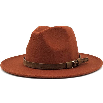 Eridian Fedora Hat with Leather Strap