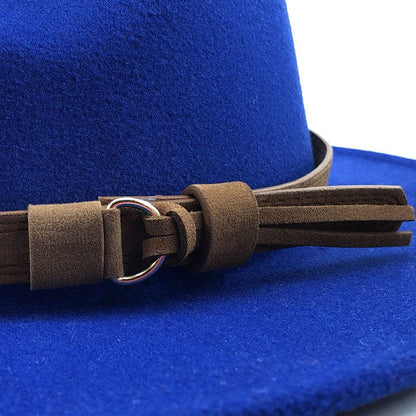 Skanto | Eridian Fedora Hat with Leather Band