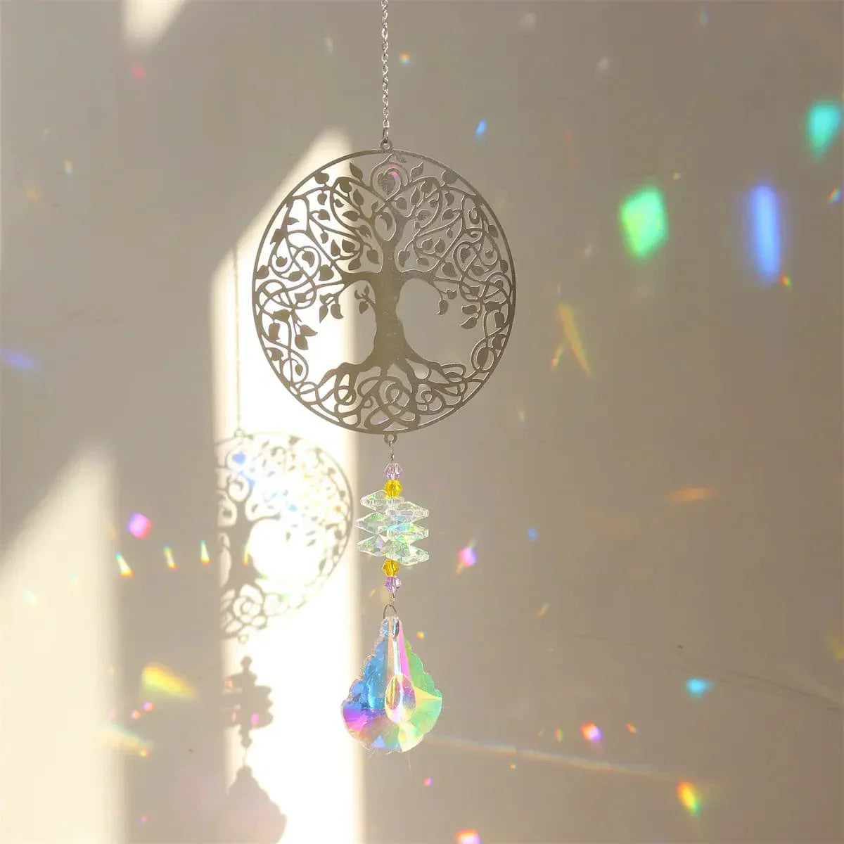 Skanto | Nature's Dance Crystal Sun Catcher