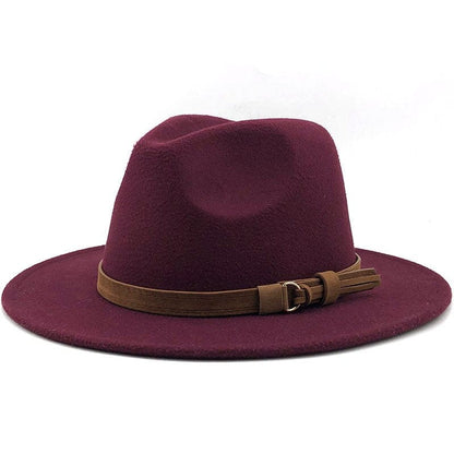Eridian Fedora Hat with Leather Strap