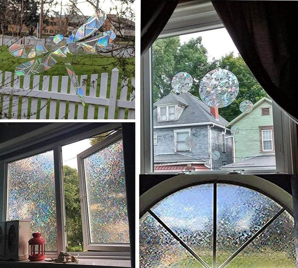 Skanto | Colorful Window Film with a 3D Rainbow