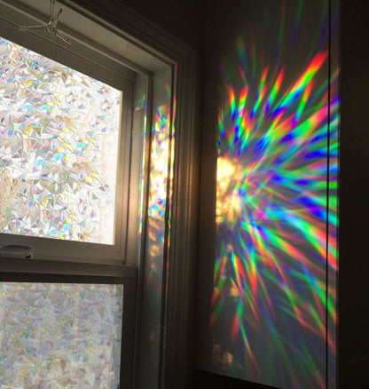 Skanto | Colorful Window Film with a 3D Rainbow
