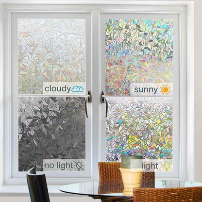 Skanto | Colorful Window Film with a 3D Rainbow