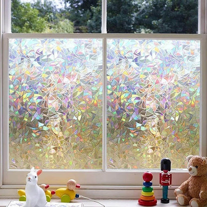 Skanto | Colorful Window Film with a 3D Rainbow