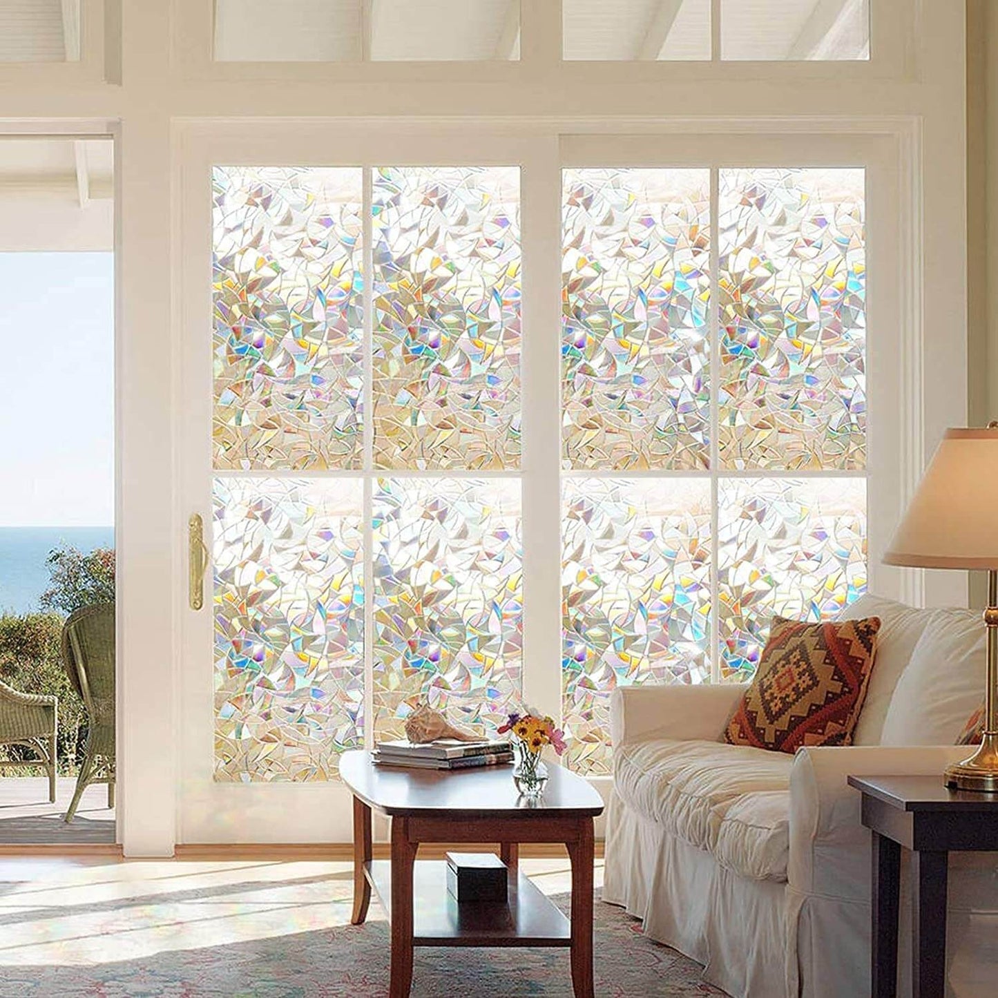Skanto | Colorful Window Film with a 3D Rainbow