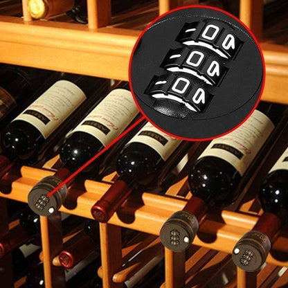 BowLift | Bottle Combination Lock - 3 Pack