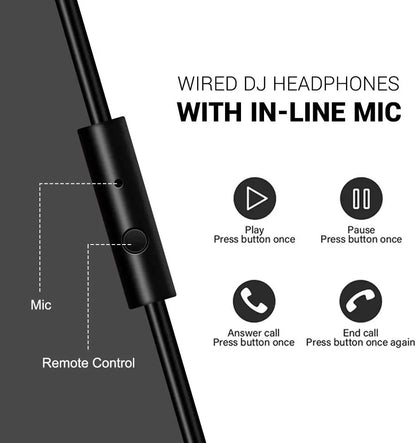 Oneodio Pro 10 Headphones - ANC TWS Noise Cancelling HiFi Stereo Dynamic DJ Studio Monitor Headset