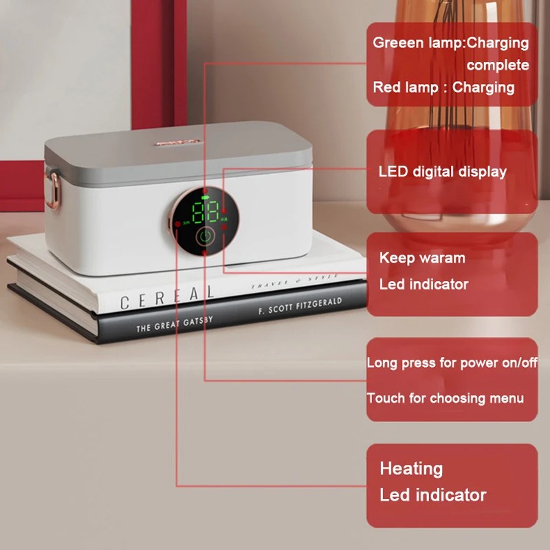 BowLift | Wireless Electric Lunchbox - HeatBox