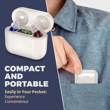 Wireless rechargeable hearing aids