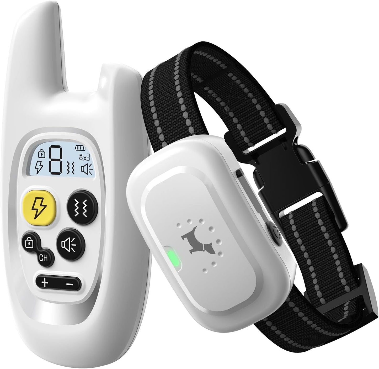 BowLift | Dog Training Collar with Remote – Shock Lock, Sound & Vibration Modes, Waterproof, 1600ft Range