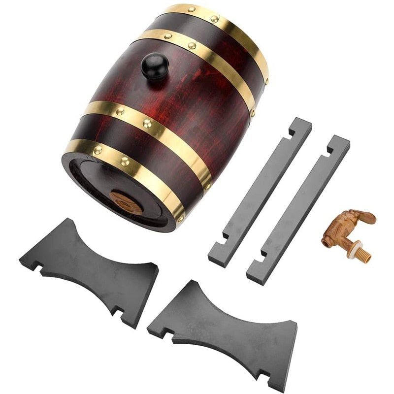 Oak Tap Dispenser Vintage Brewing Tool for Rum | Skanto