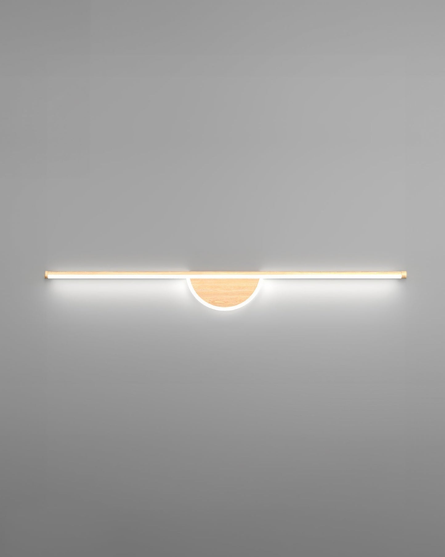 Skanto | Modern Wooden Arc Wall Lamp