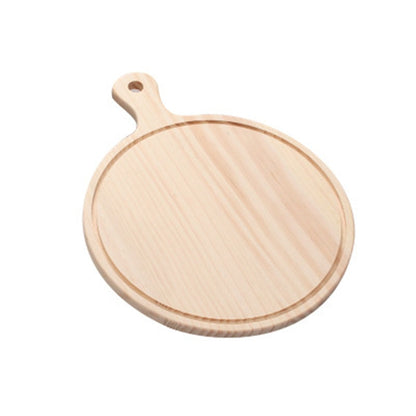 Wooden Pizza board Round with Hand Pizza Baking Tray Pizza Board | Bowlift