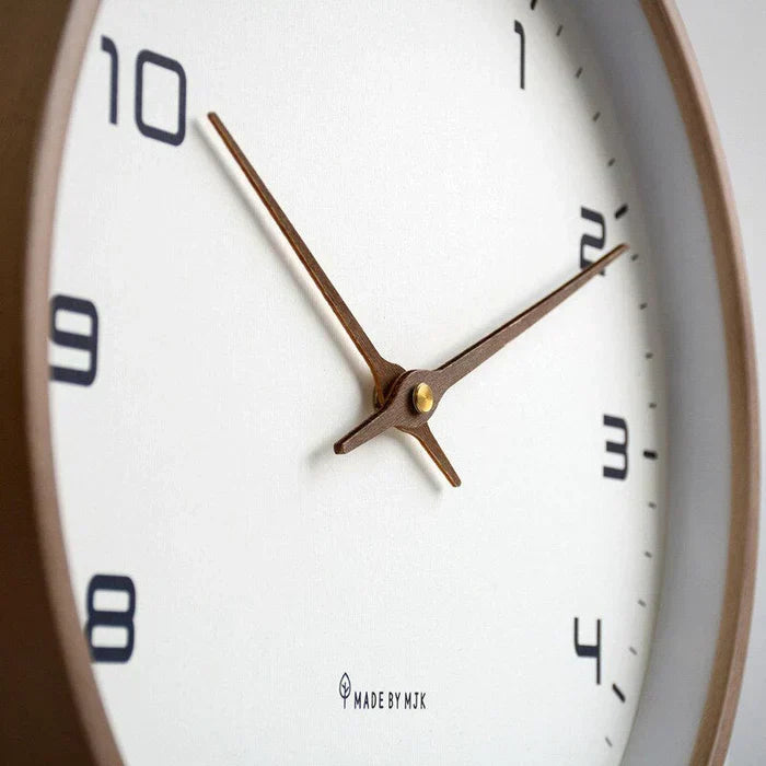 Skanto | NordicTimber Wood Wall Clock