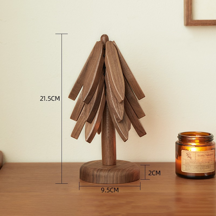 Skanto | Noble Wood-Look Coasters
