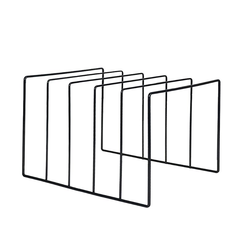 Book and record stand made of wrought iron