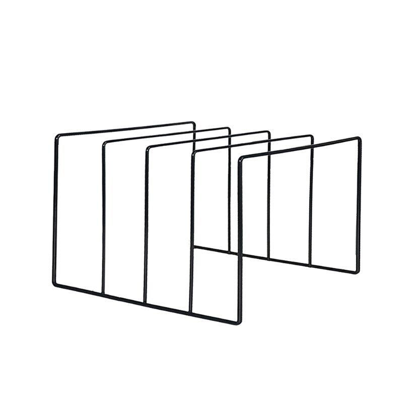Book and record stand made of wrought iron