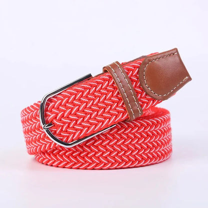 Skanto | Elastic Casual Belt | Flexible Stretch Comfort | Multicolor