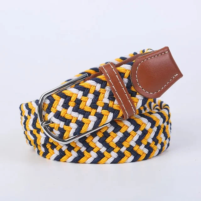 Skanto | Elastic Casual Belt | Flexible Stretch Comfort | Multicolor