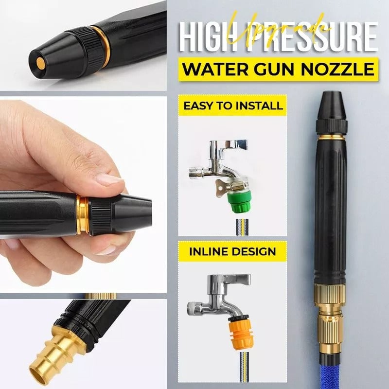 BowLift | Adjustable Metal Nozzle Garden Hose Sprinkler