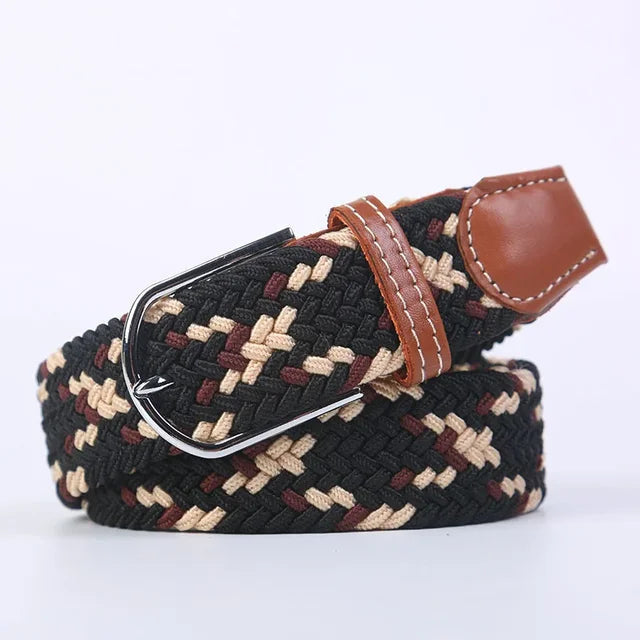 Skanto | Elastic Casual Belt | Flexible Stretch Comfort | Multicolor