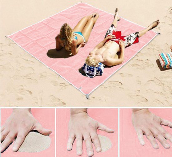 BowLift | XXL Sand-free Beach Towel | Sand Sheet® | 200x200