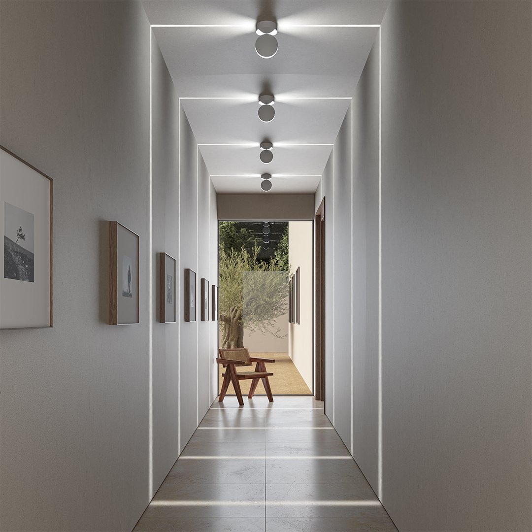BowLift | NovaWall LED Wall Light with Color Changing Design