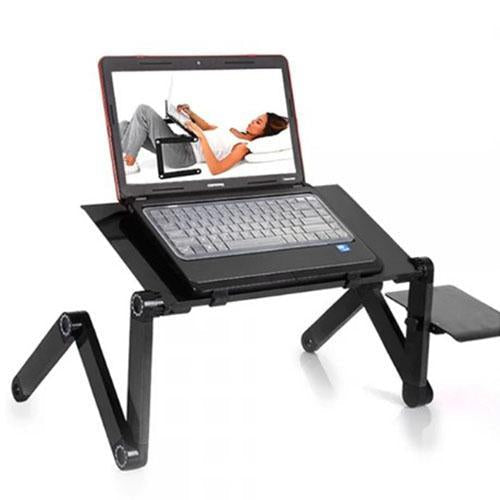 BowLift | 360° Adjustable Vented Foldable Laptop Notebook Desk Tray